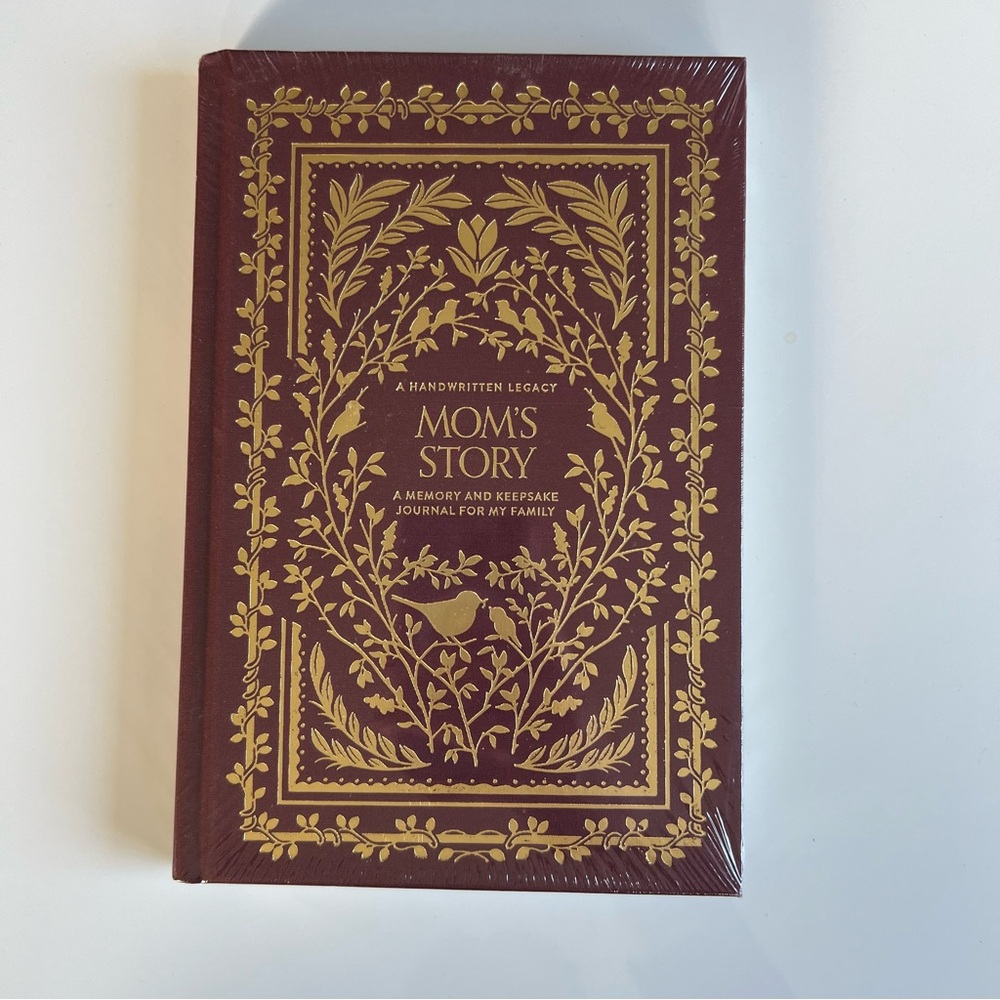 Mom’s Story: A Handwritten Legacy Memory and Keepsake Journal
